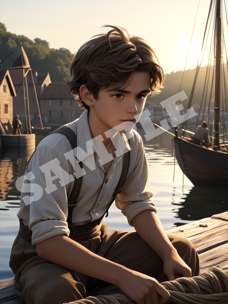 A.I.タイムカプセル vol.2:19世紀 - 港で働く少年たち