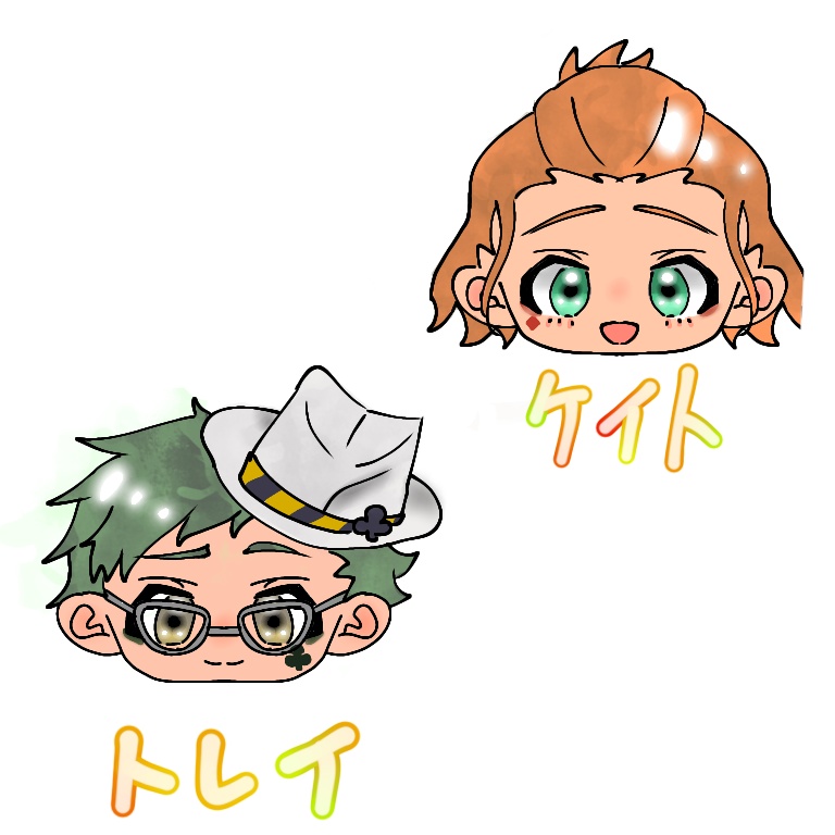 ツイステ ステッカーシール