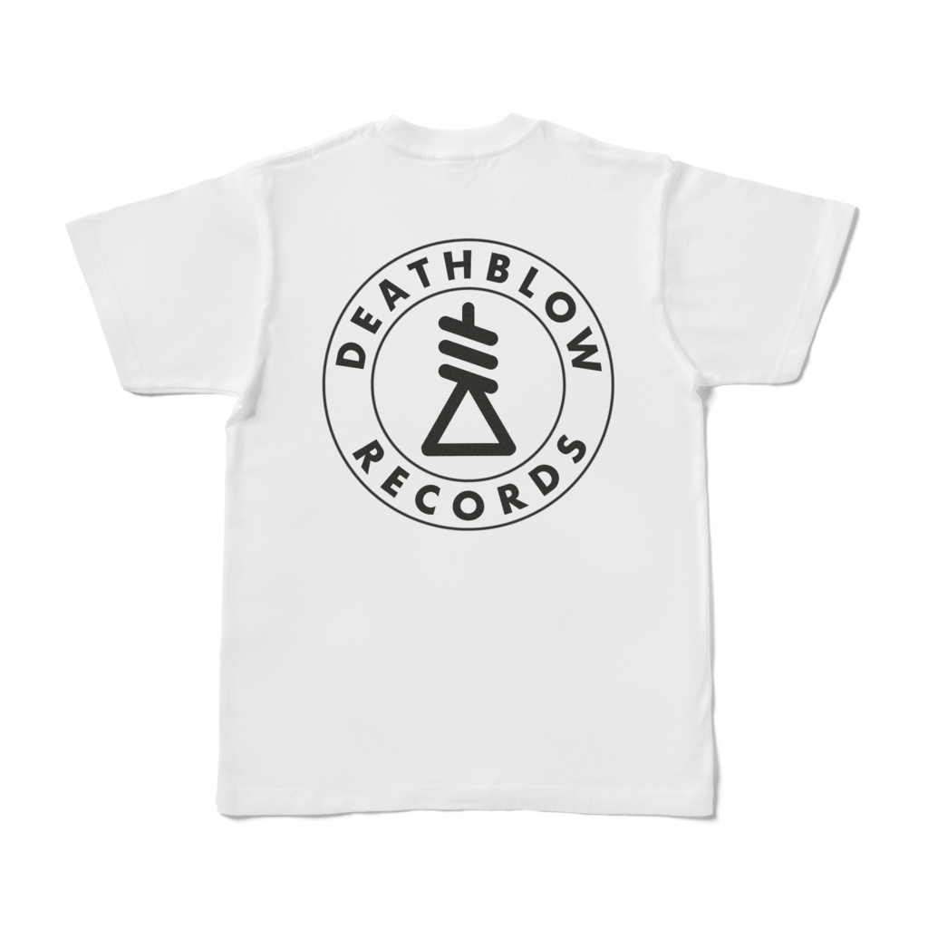 Suicide Logo T Big Back Print Ver. - White (半袖)