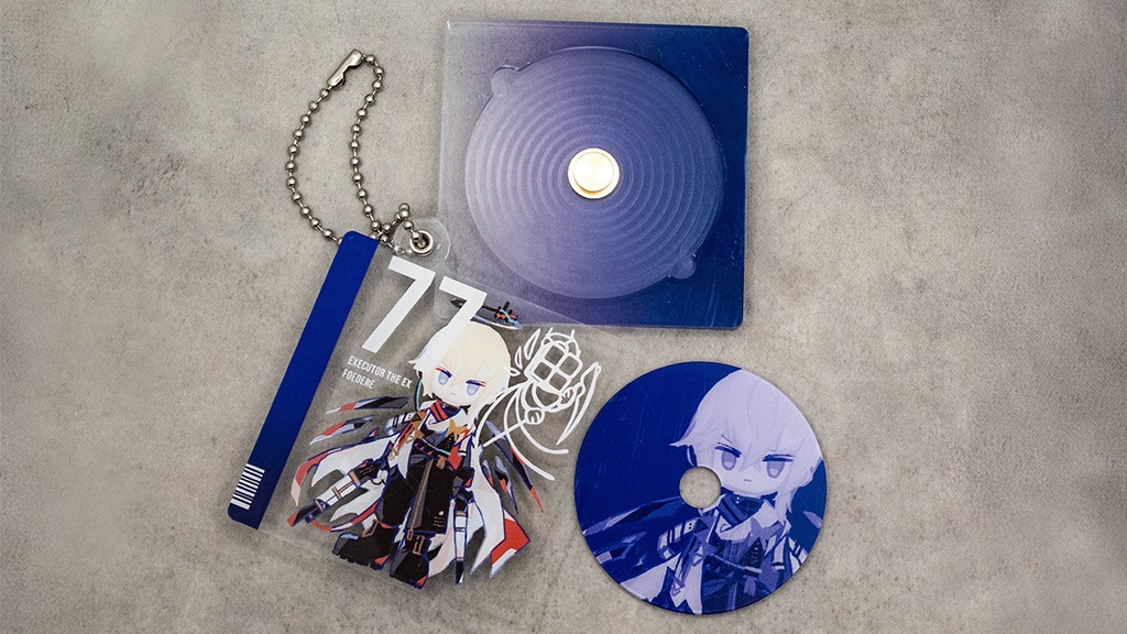 CD風アクキー(誓約イグゼキュター/再版)