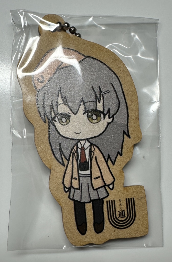 りんく通U オリジナルキャラクター木製キーホルダー