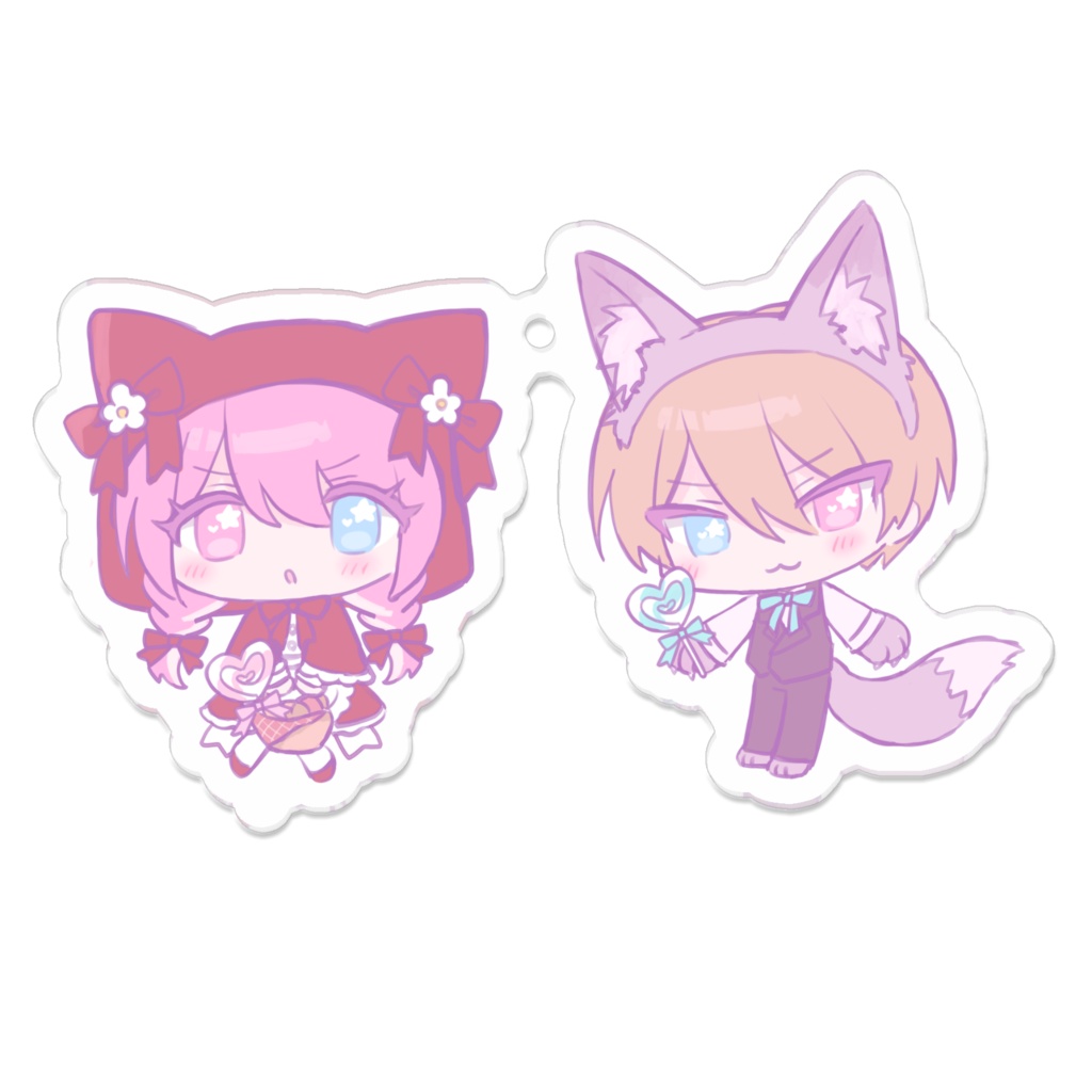 赤ずきんアクキー