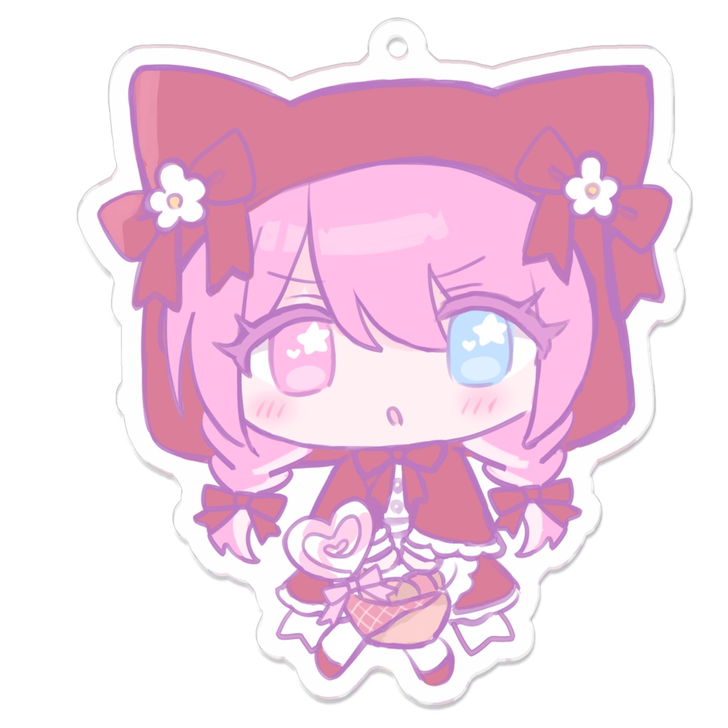 赤ずきんアクキー