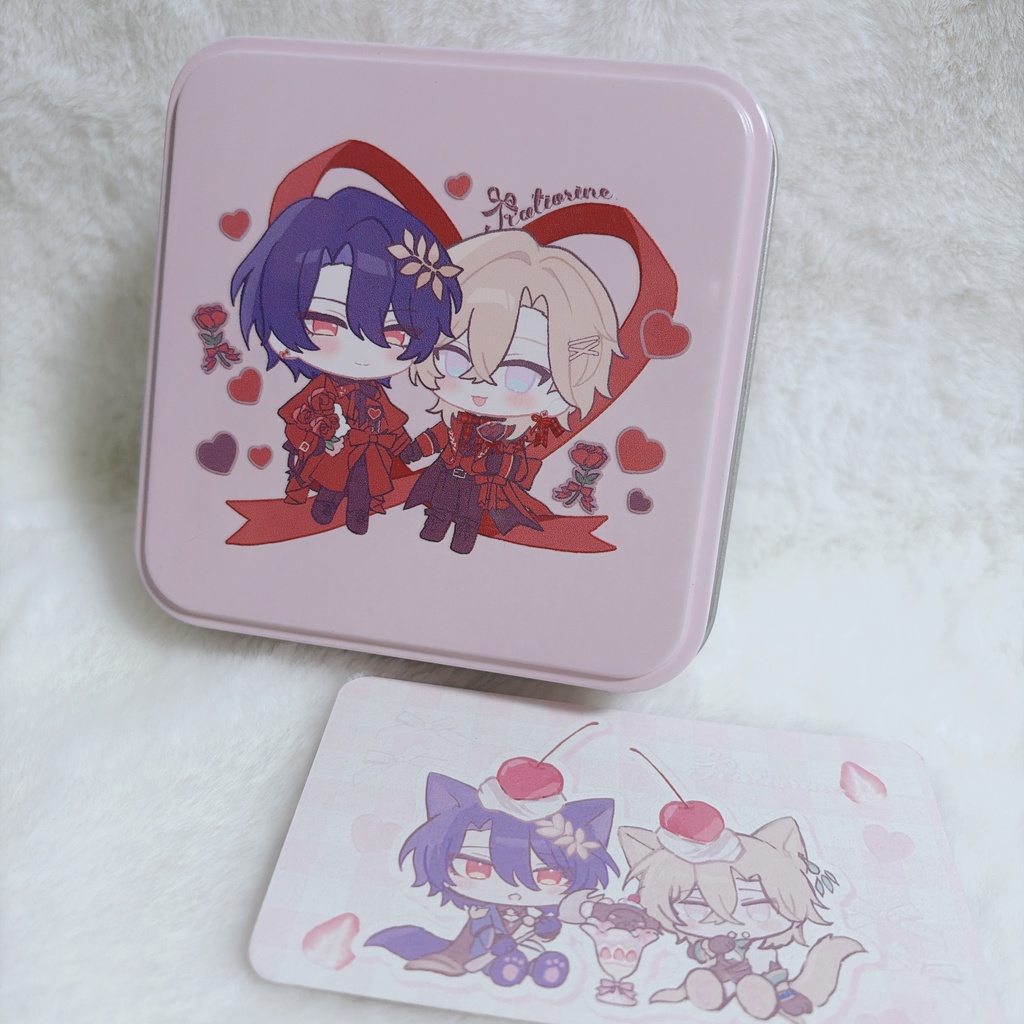 レイチュリ缶＆キラキラカード1枚