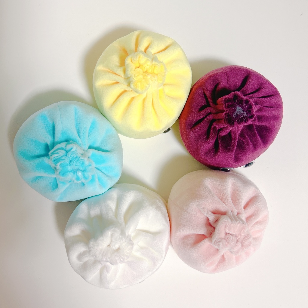 カラフル肉まん帽子