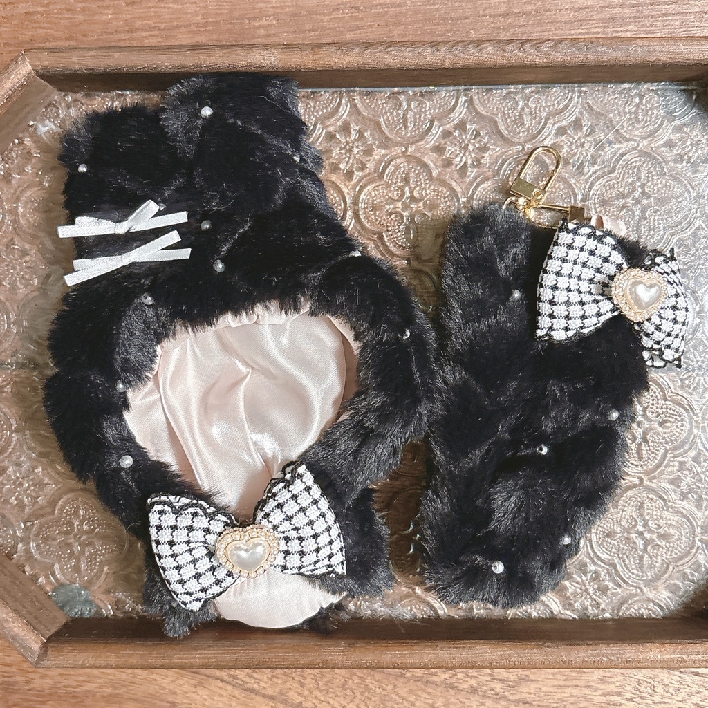 ぬいとおそろいのふわふわ(パール)