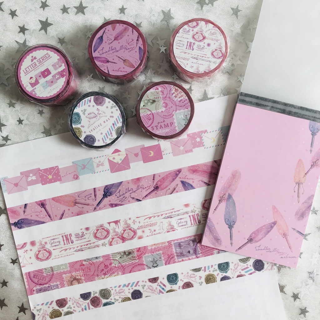 STAR COLLECTOR LETTER SERIES pink rabbit