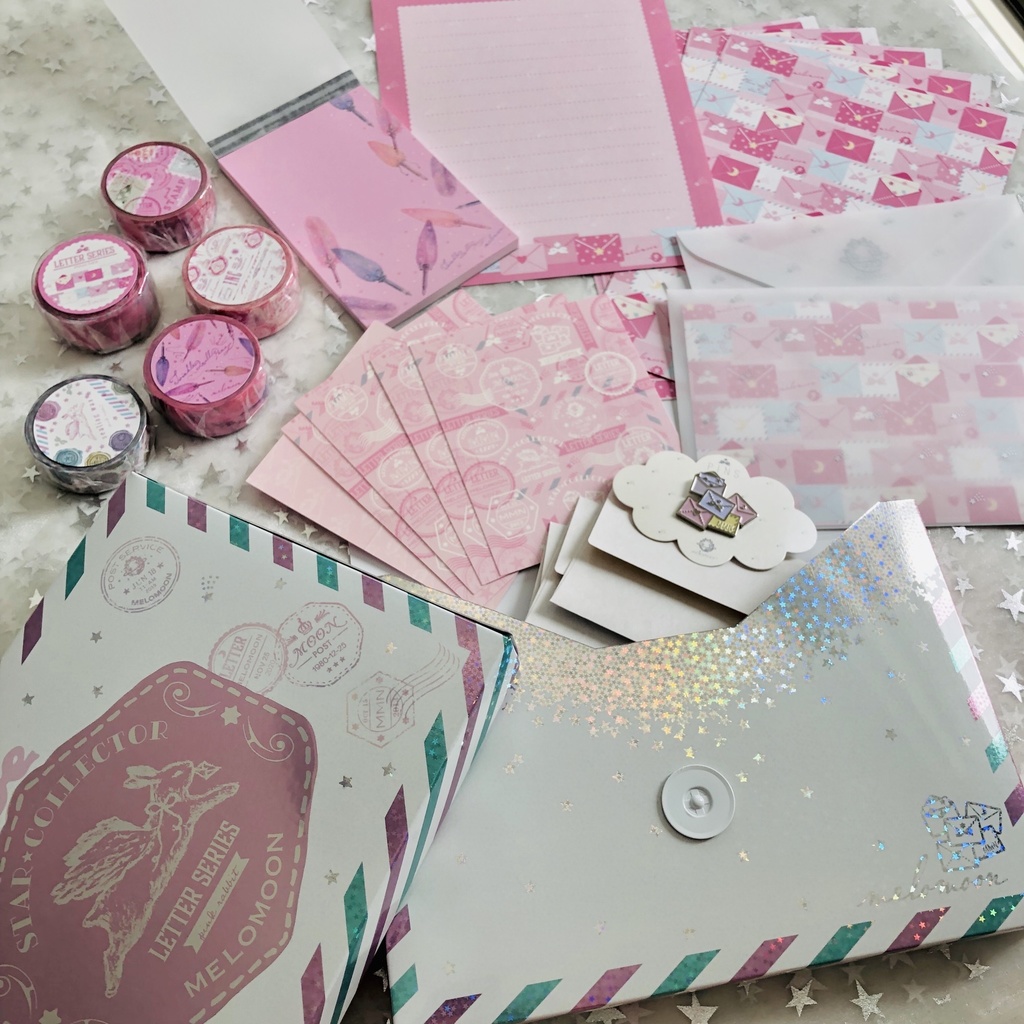 STAR COLLECTOR LETTER SERIES pink rabbit