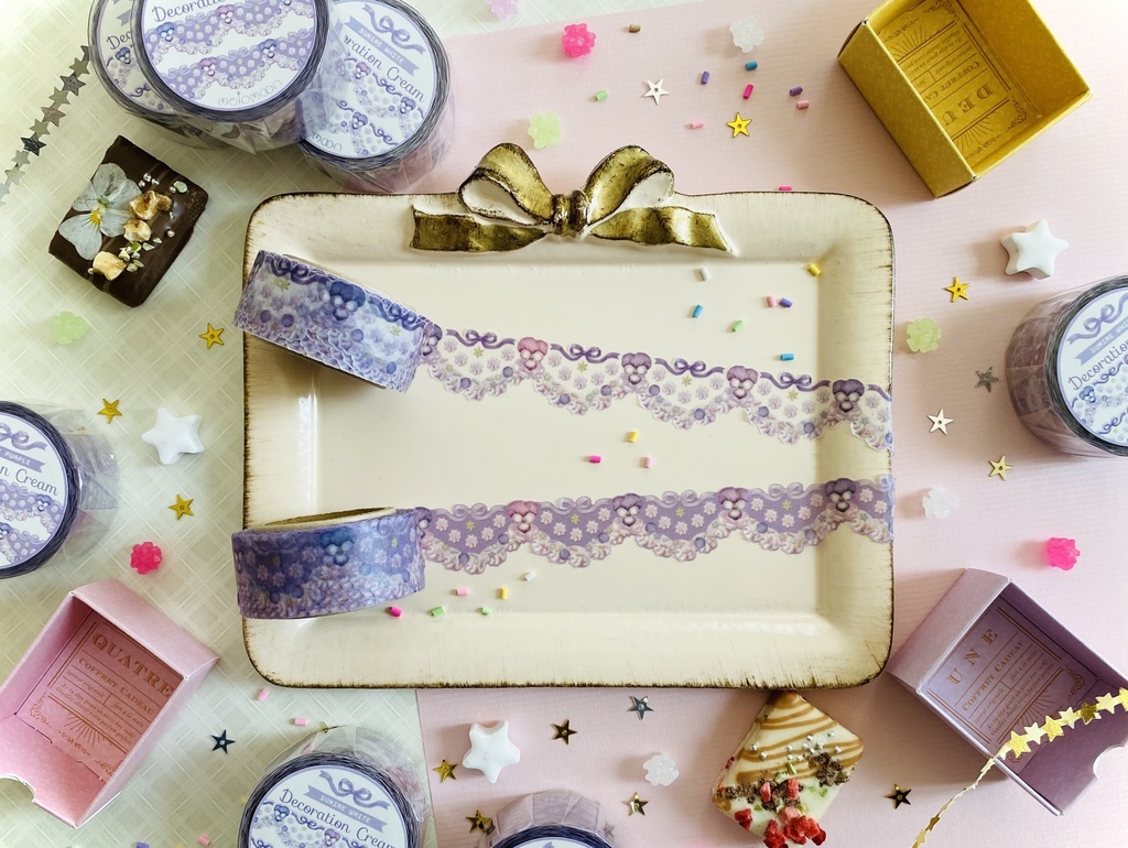 Decoration Cream 型抜きマステ