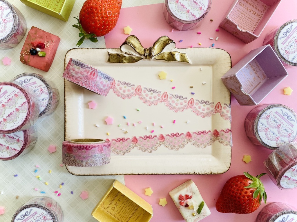 Decoration Cream 型抜きマステ