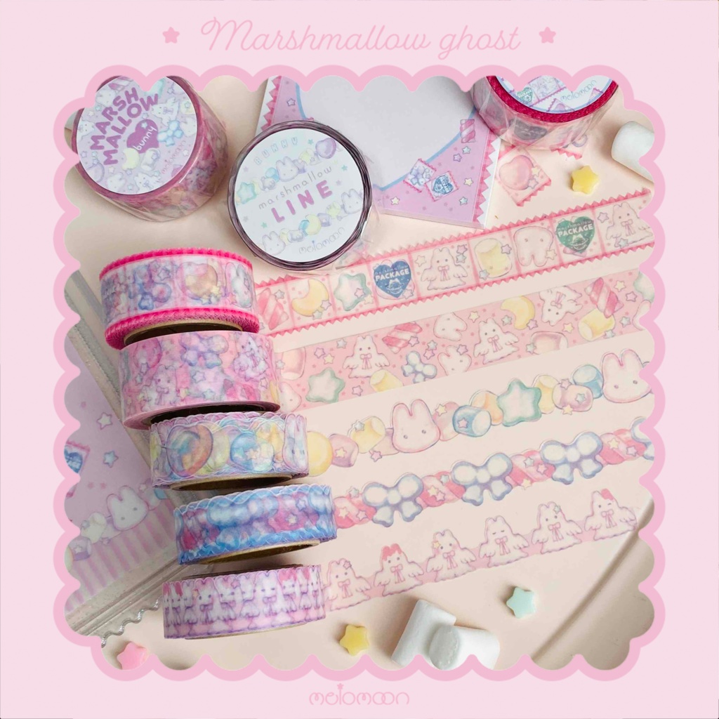 MARSHMALLOW GHOST SET