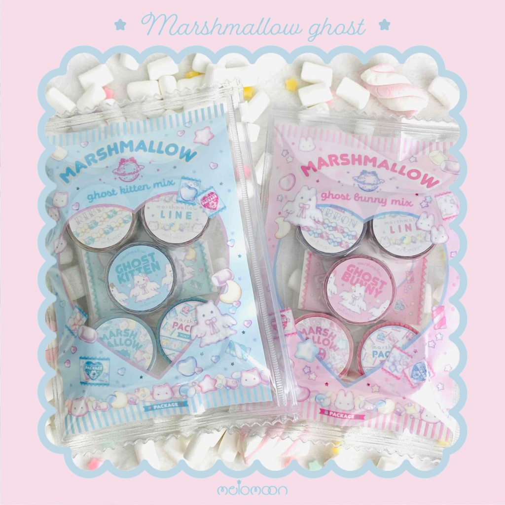 MARSHMALLOW GHOST SET　