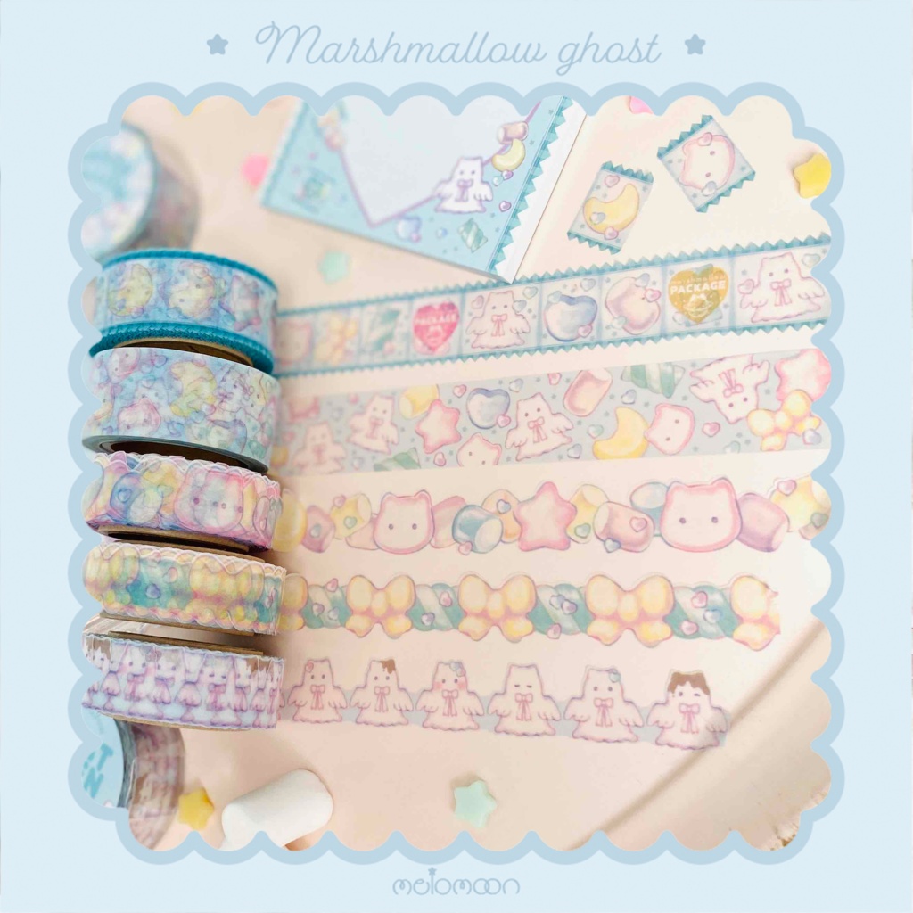 MARSHMALLOW GHOST SET