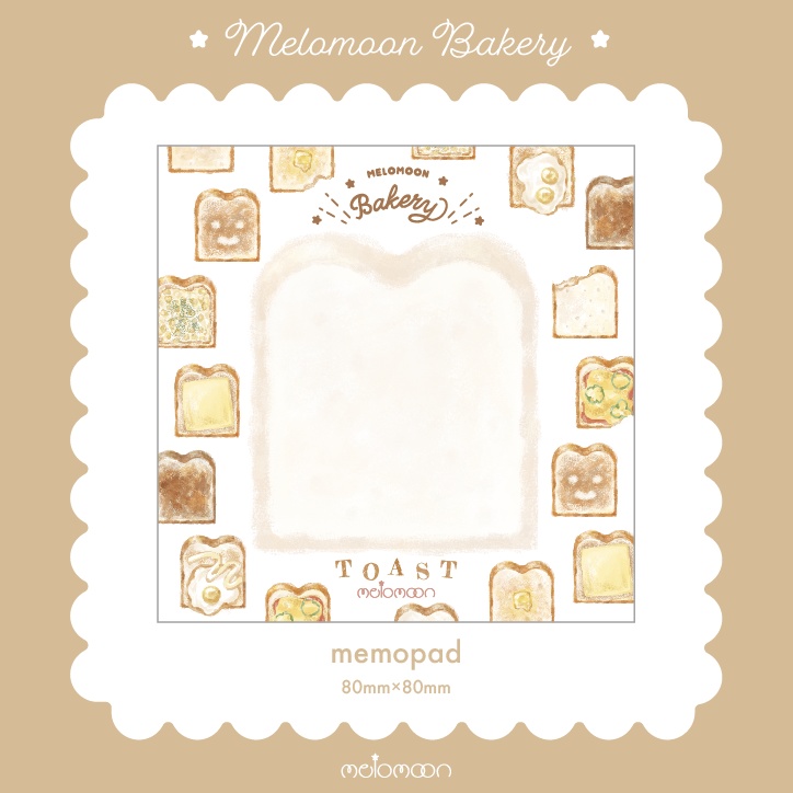 食パン マスキングテープ / メモ帳