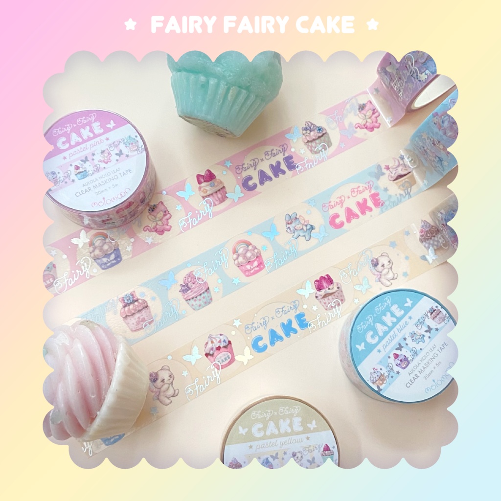 FAIRY × FAIRY CAKE マステ紙ものセット