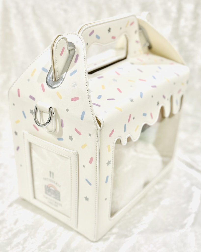 ケーキボックス型ぬいバッグ