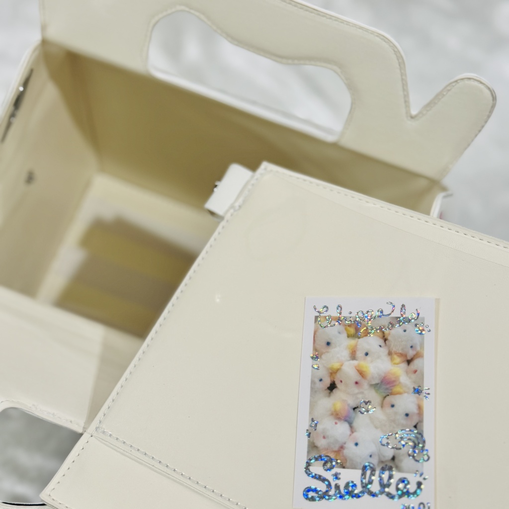 ケーキボックス型ぬいバッグ