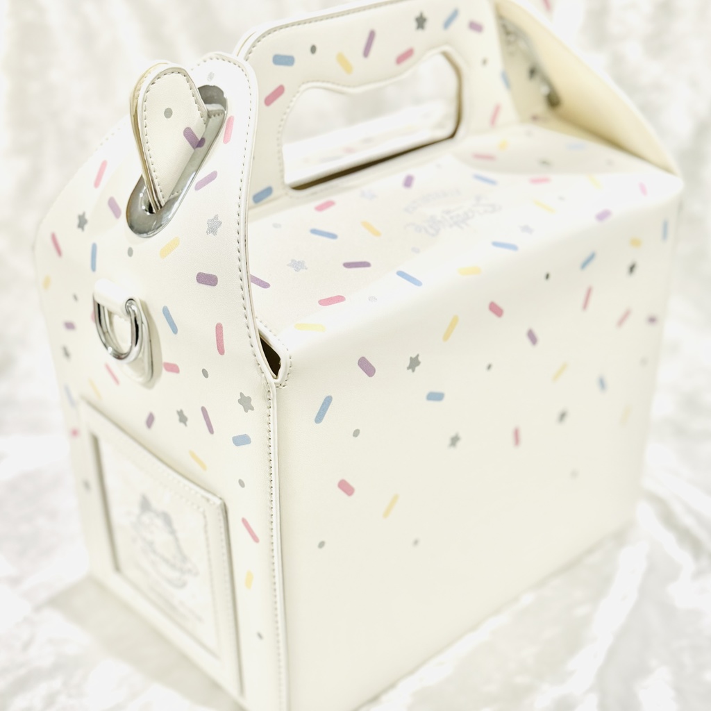 ケーキボックス型ぬいバッグ