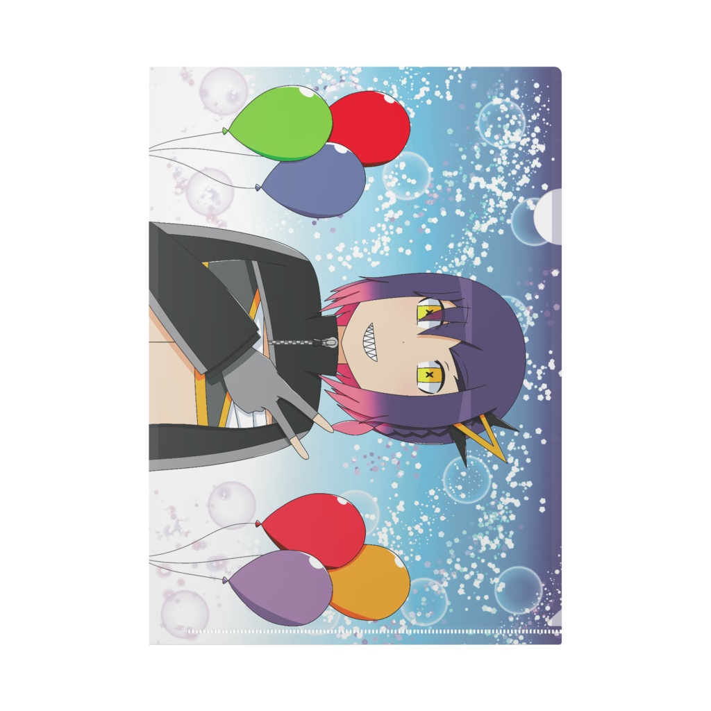 カヤのクリアファイル