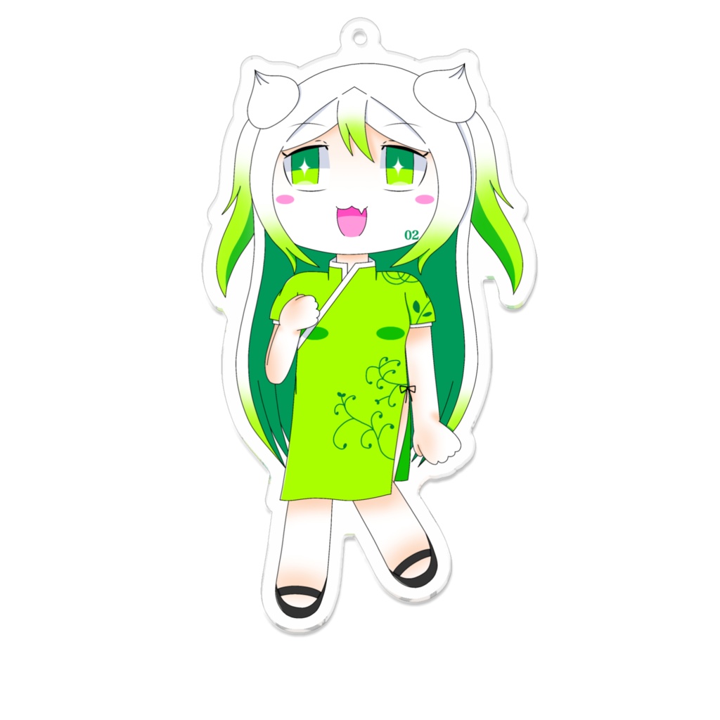 弐麻のアクキー