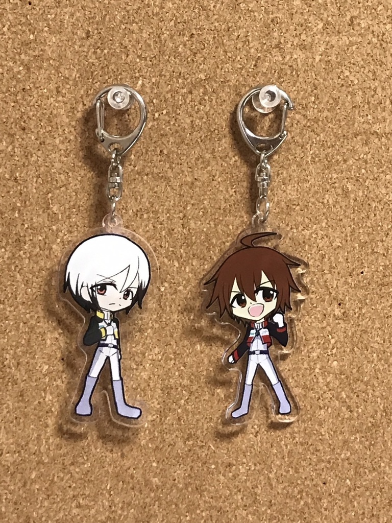 リーズナーアクリルキーホルダー