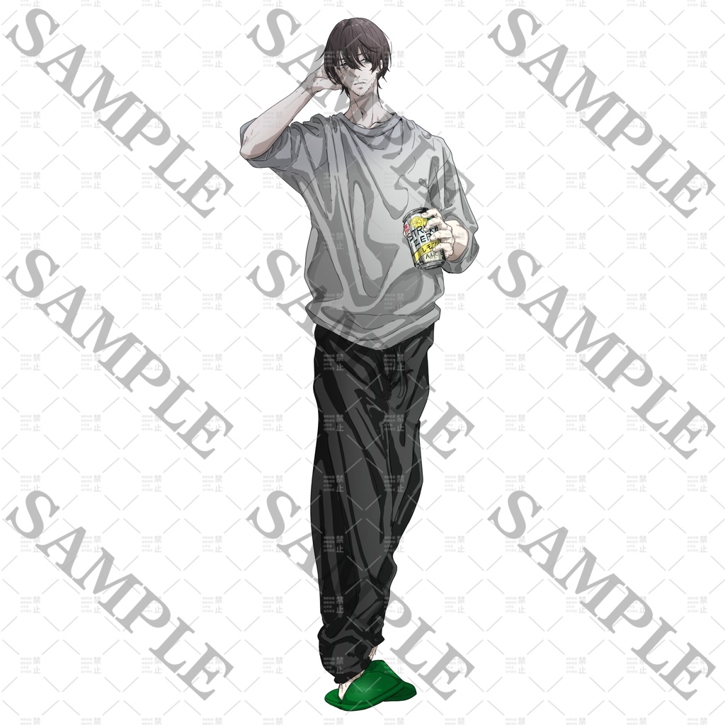 【立ち絵】ダメ人間っぽいおじさん