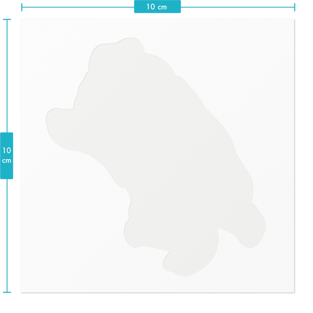 腹見せパグステッカー
