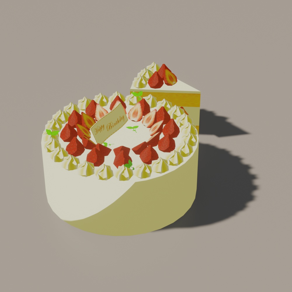 バースデーケーキセット