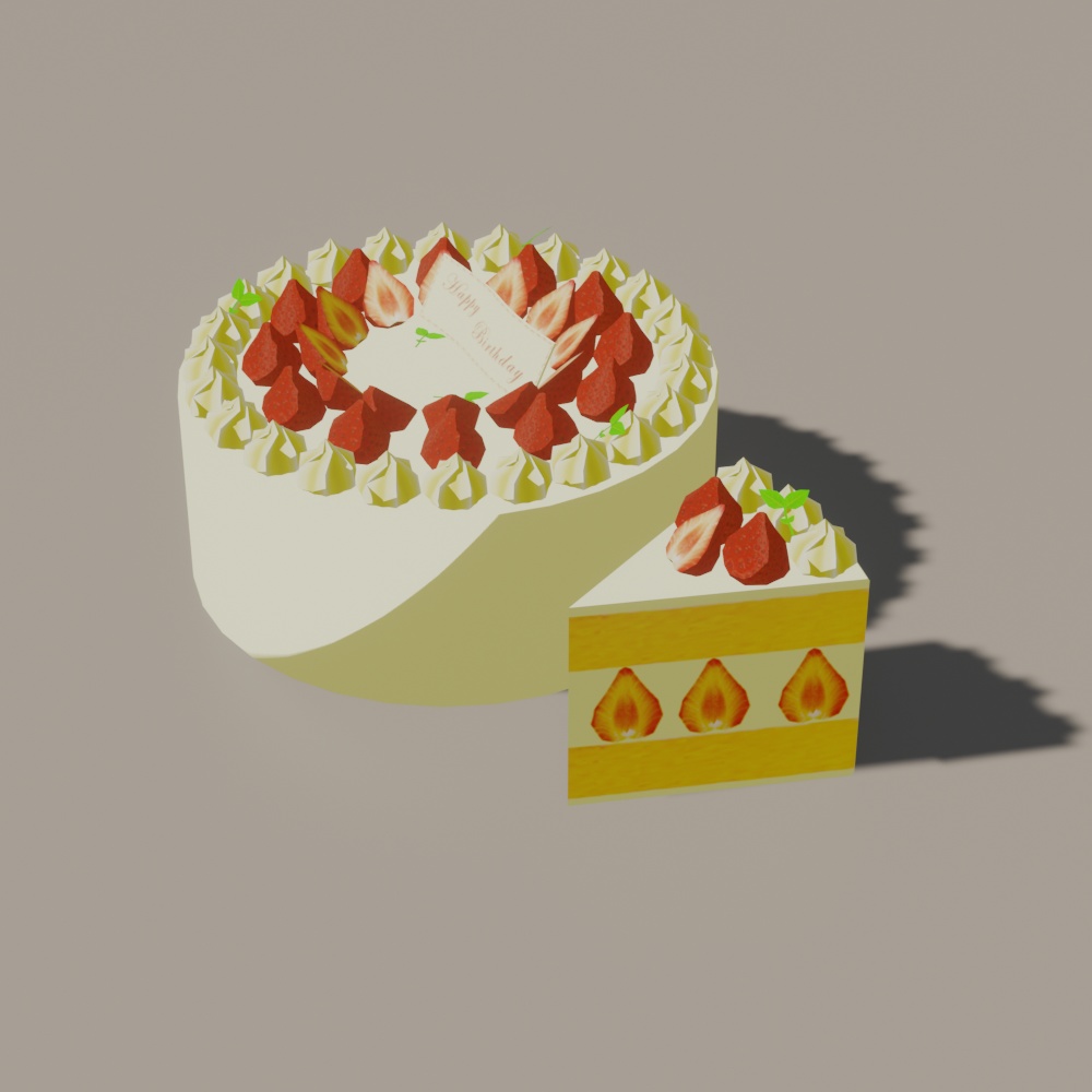 バースデーケーキセット