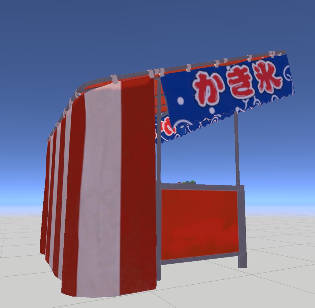 『VRChat』夏祭り屋台セット (32点)