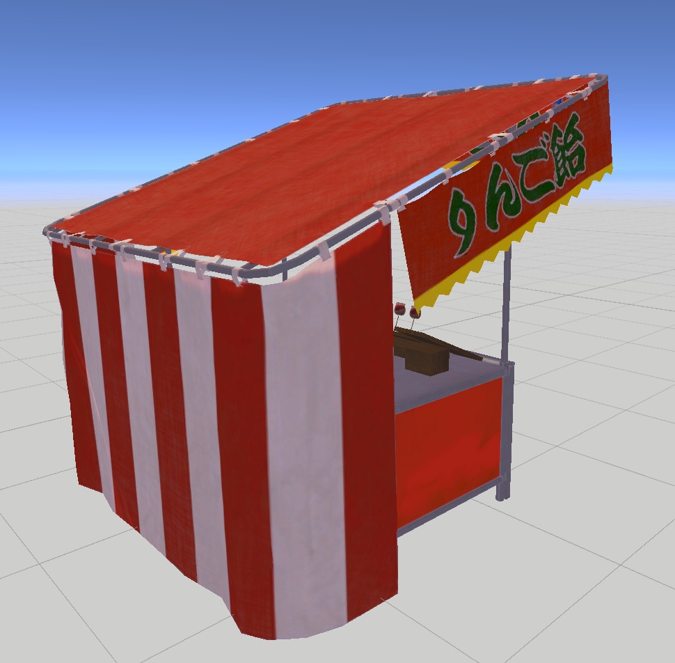 『VRChat』夏祭り屋台セット (32点)