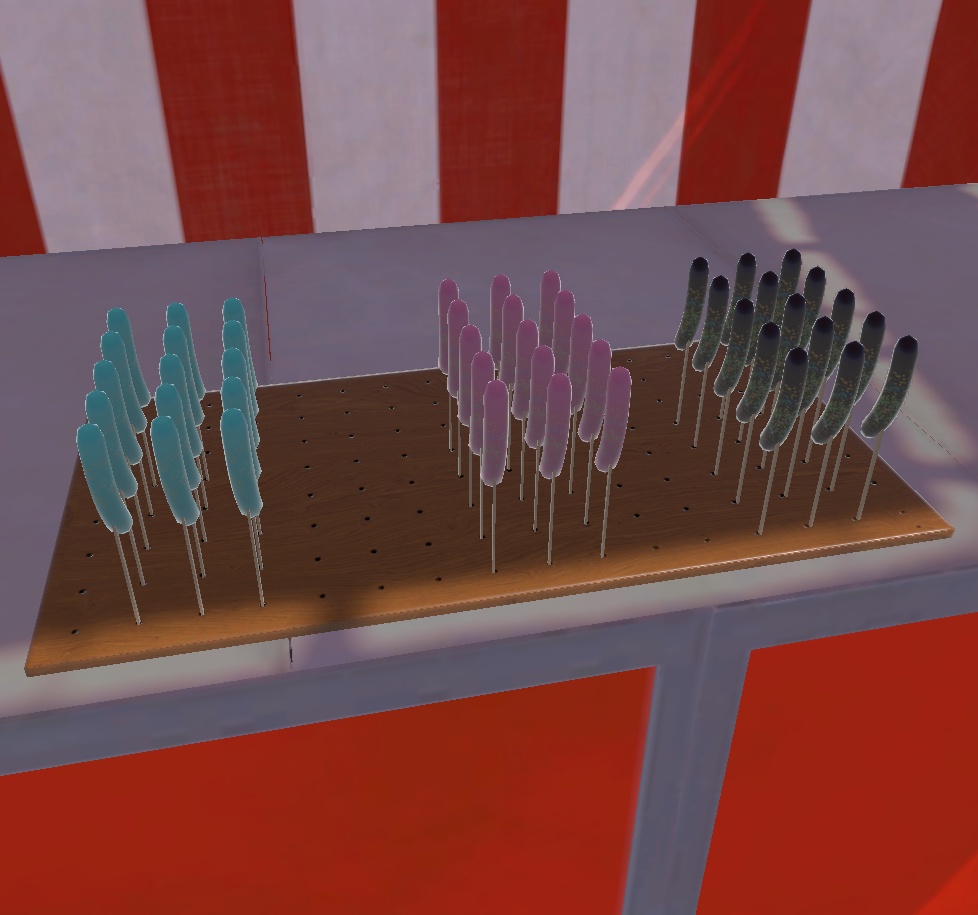 『VRChat』夏祭り屋台セット (32点)