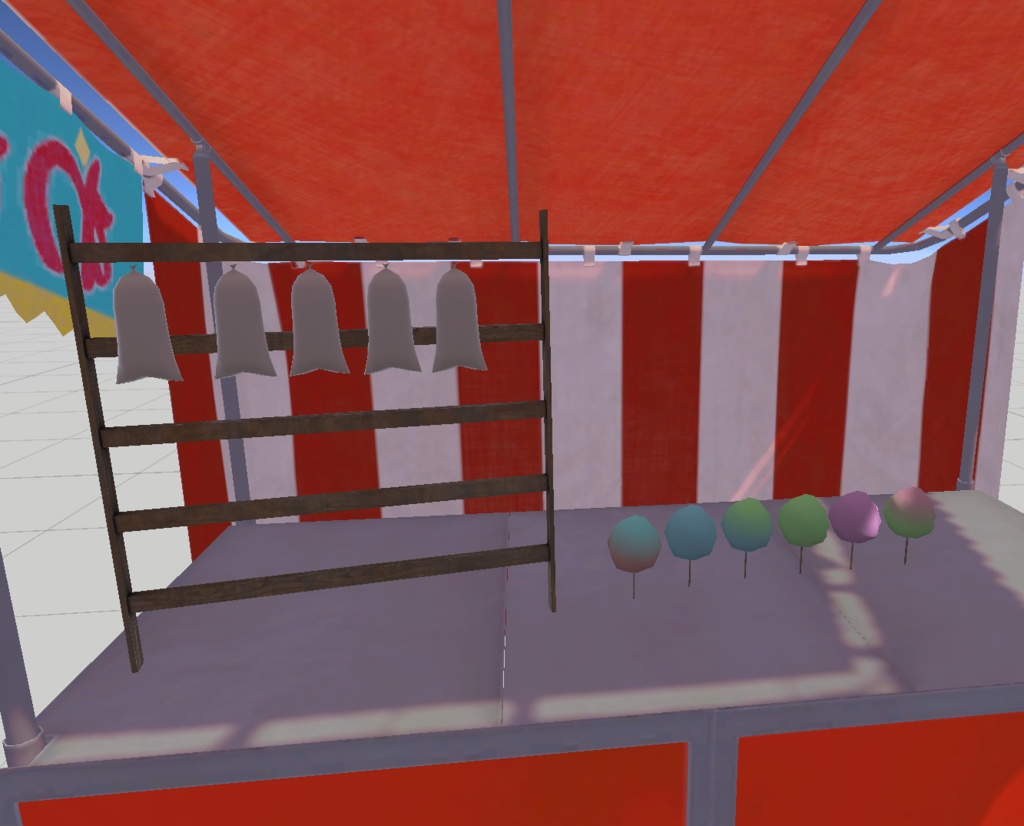 『VRChat』夏祭り屋台セット (32点)