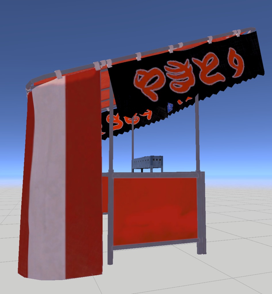 『VRChat』夏祭り屋台セット (32点)