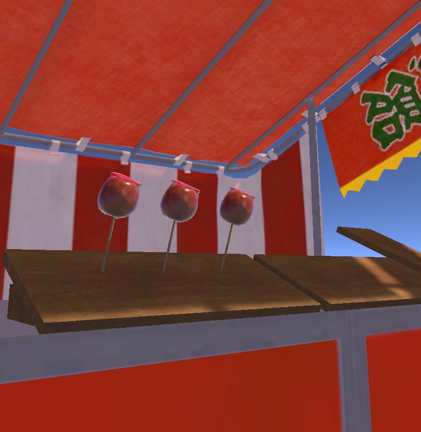 『VRChat』夏祭り屋台セット (32点)