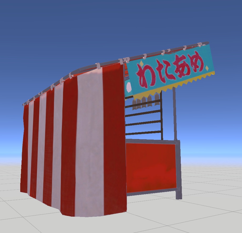 『VRChat』夏祭り屋台セット (32点)