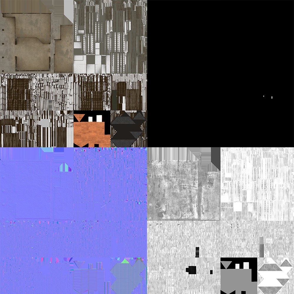 『VRChat』VR無人駅セット 5点