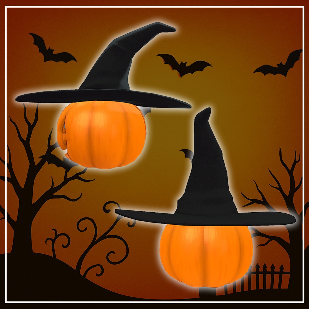 『VRChat』かぼちゃアタマ