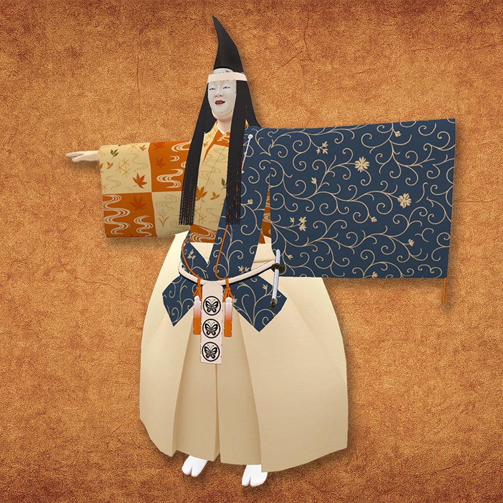 敦盛さん Atsumori san / オリジナル3Dモデル