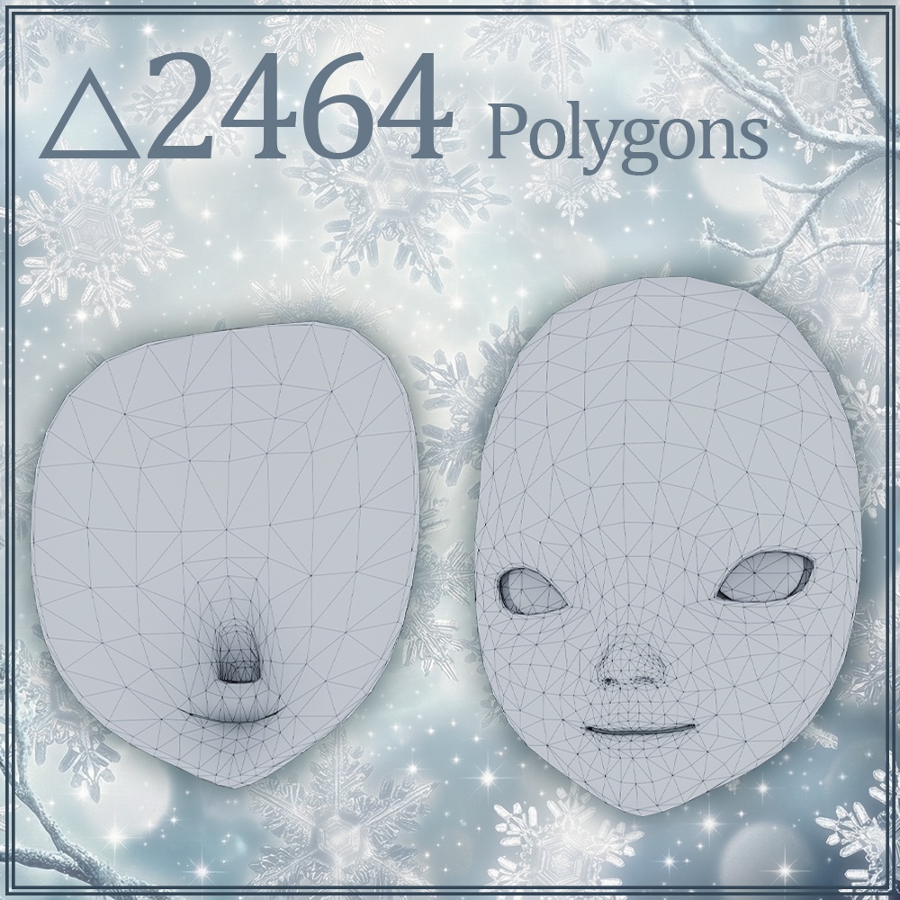 『VRChat』雪娘の面