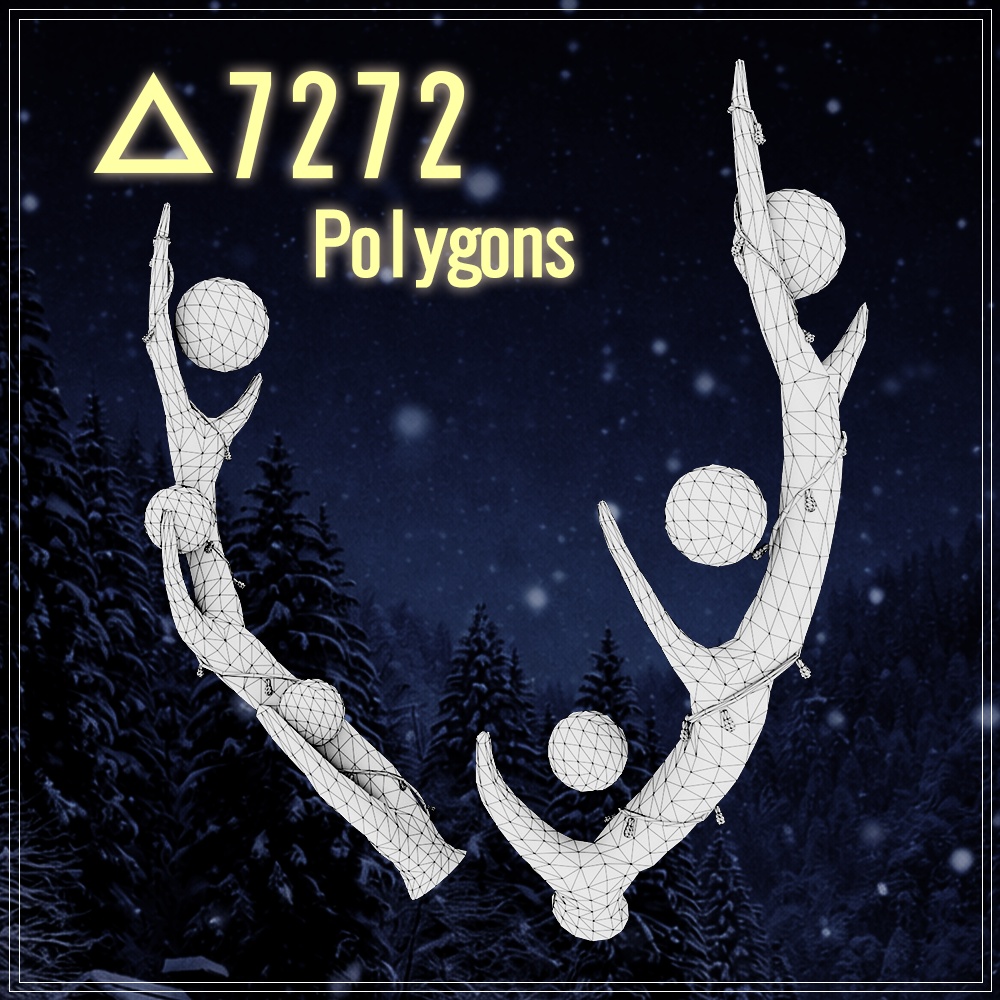 『VRChat』シカのツノ