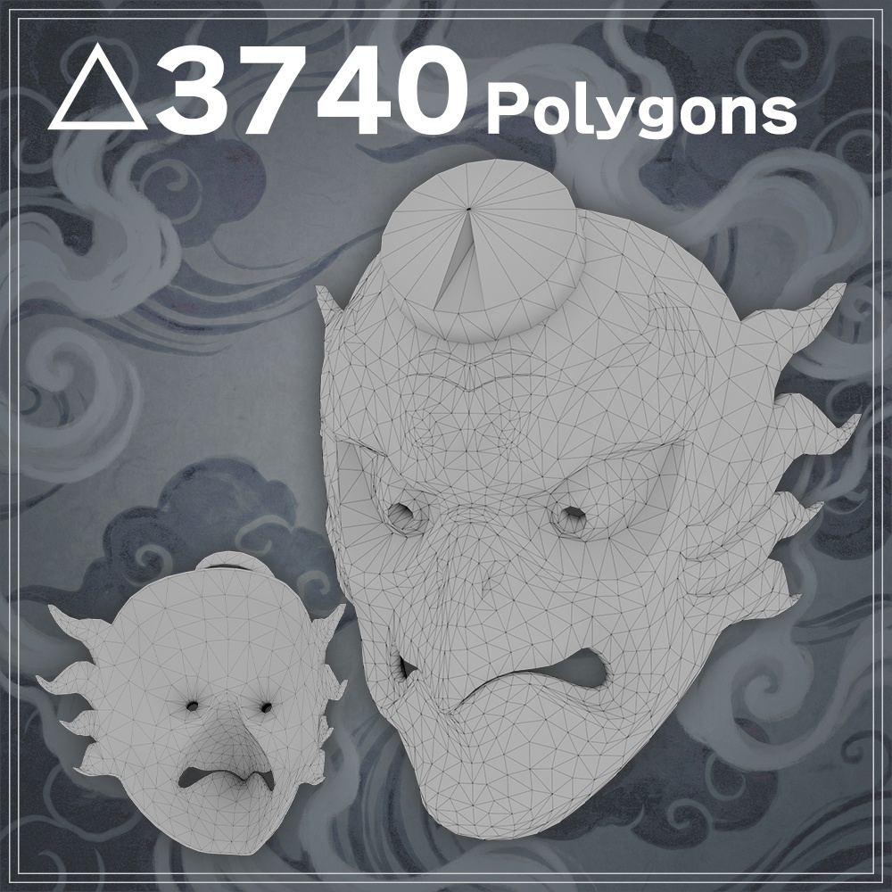 『VRChat』烏天狗の面2026