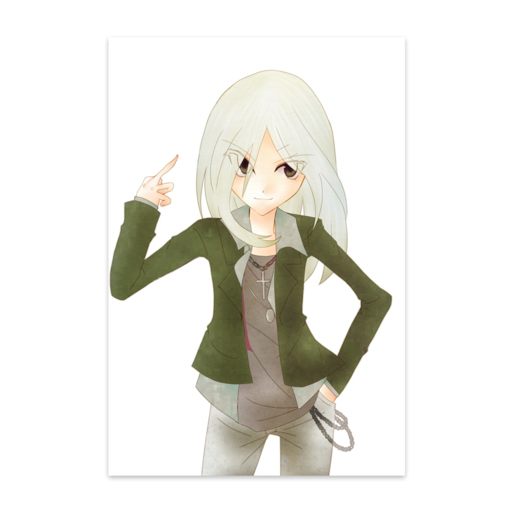 ポストカード(10セット) - ヴァンヌーボVGスノーホワイト195kg