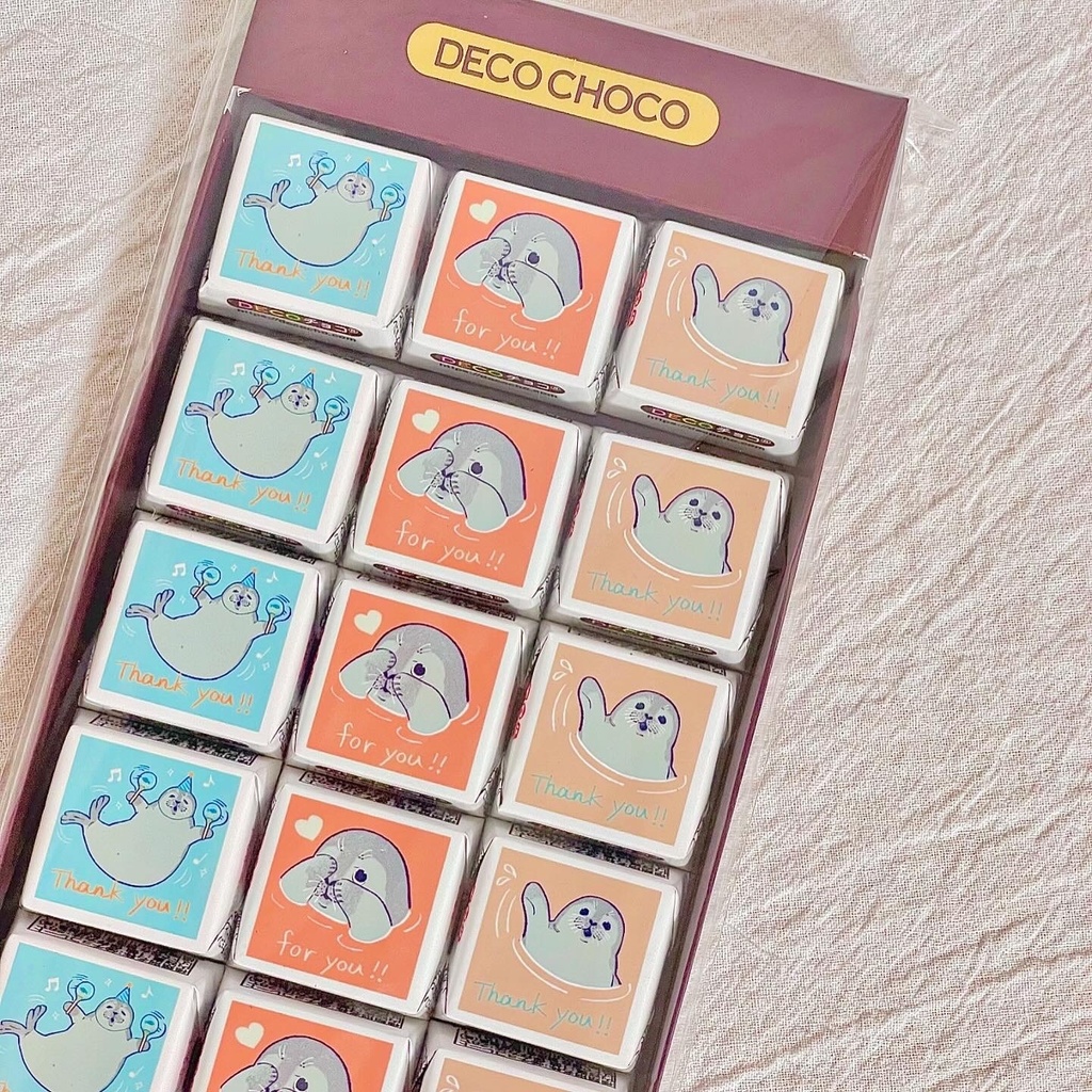 日常に添えるアザラシチョコ