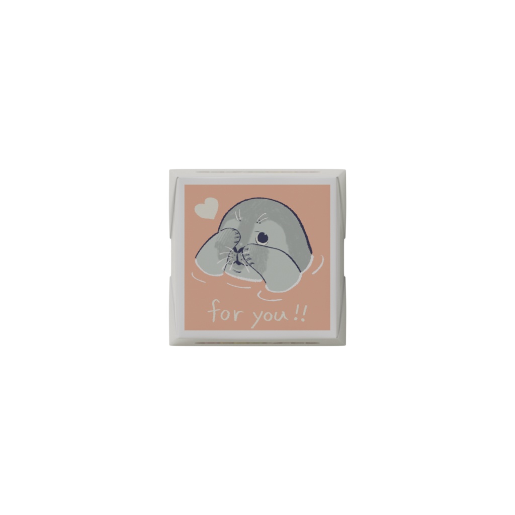 日常に添えるアザラシチョコ