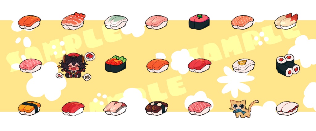 二周年記念✦お寿司マグカップ