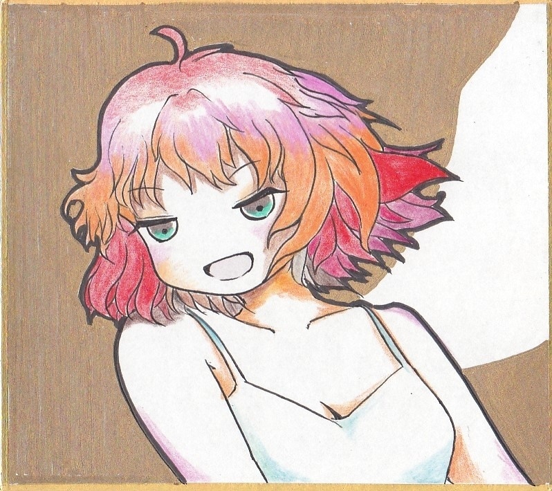 マジックスクリーン色紙 ハーピー