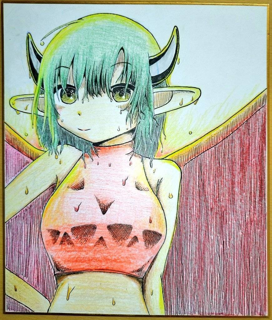 ドラコの色紙