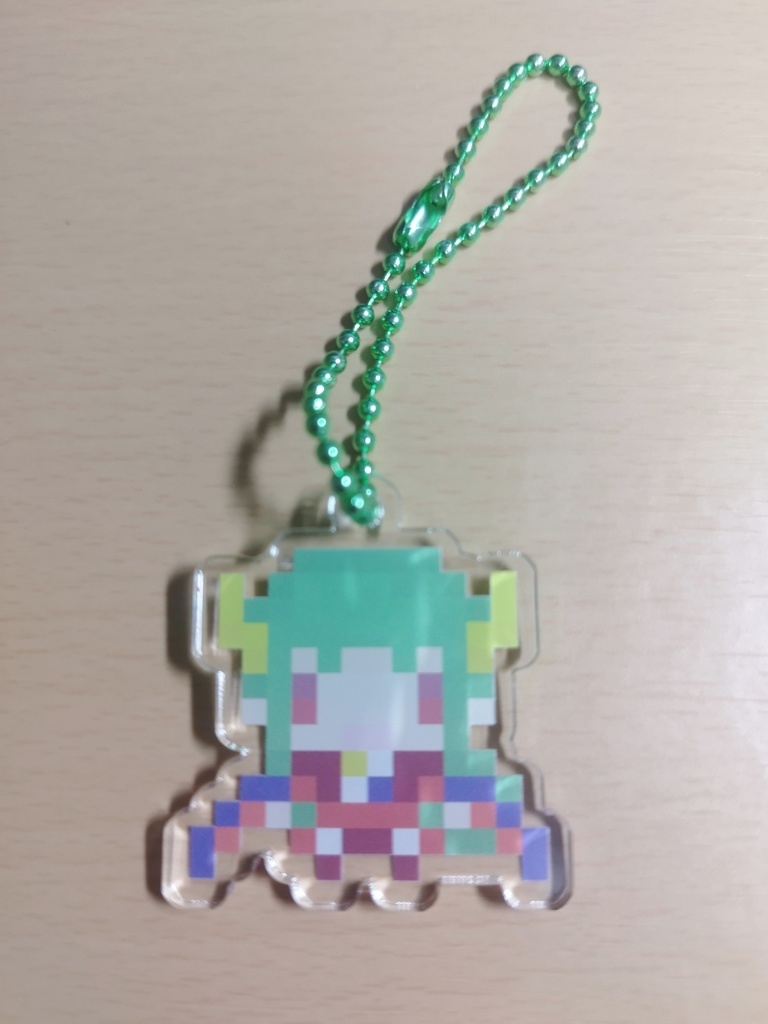 8bit風ドット絵アクキー