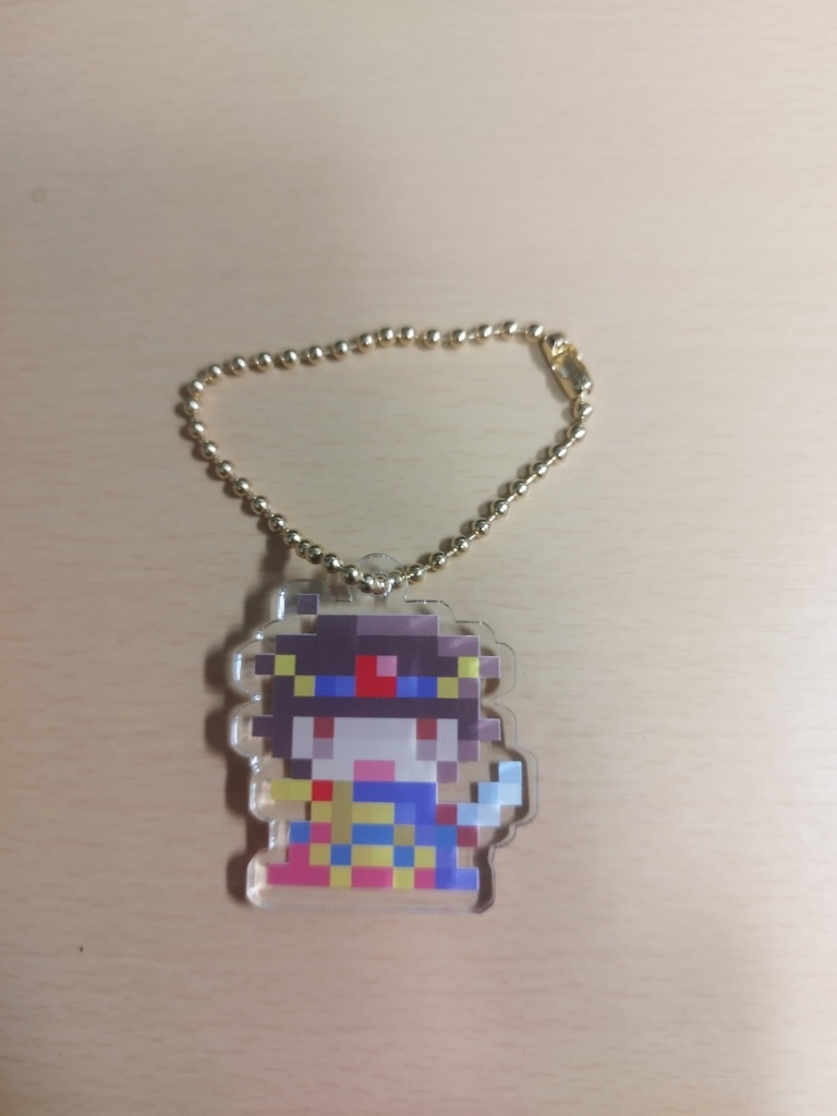 8bit風ドット絵アクキー